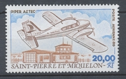 SPM  N°68 Avion D'Air St-Pierre En Vol Piper Atec 20f ZC68 - Unused Stamps