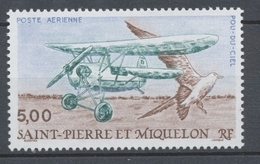 SPM  N°69 Le "Pou-du-Ciel" Appareil, Oiseau De Mer 5f ZC69 - Ongebruikt