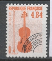 Préos N°205 Instruments Musique 4 F 84 Brun-orange Et Noir ZP205 - 1989-2008