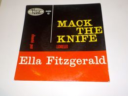 45 TOURS ELLA FITZGERALD MACK THE KNIFE 1960 - Jazz