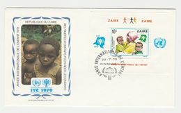 FDC Enveloppe Premier Jour Official Republique Du Zaire IYC 1979 - 1971-1979