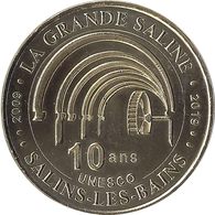 2019 MDP111 - SALINS LES BAINS 5 (10 Ans UNESCO) / MONNAIE DE PARIS - 2019