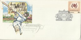 AUSTRALIA COVER ADELAIDE OVAL CENTENARY TEST CRICKET SPORT DATED 12-12-1984 CTO SG? READ DESCRIPTION !! - Storia Postale