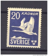 Suède  -  Avion  -  1942  :  Yv  7  * - Unused Stamps