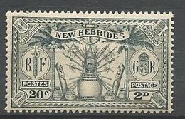 NOUVELLES-HEBRIDES N° 93 NEUF** LUXE SANS CHARNIERE   / MNH - Neufs