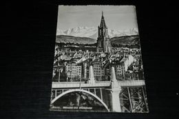 16458-                    BERN, MÜNSTER MIT BLÜMLISALP - FELDPOSTSTEMPEL - 1945 - Guerra 1939-45