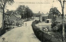 Clémont Sur Sauldre * La Place Boyer Et Le Moulin - Clémont
