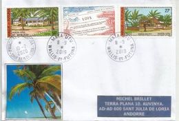 2019. Belle Lettre De Mata Utu (Wallis & Futuna) ., Adressée Andorra, Avec Timbre à Date Arrivée - Cartas & Documentos