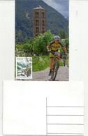 ANDORRA. Mountain Biking / VTT.  , Village De Pal Vers Port De Cabús Sur La Frontière Espagnole. Carte-Maximum - VTT