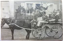 CAVALCADE FLEURIE - CARTE PHOTOS - MONTHUREUX Sur SAONE - Monthureux Sur Saone