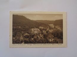 Bad Liebenzell. - Teilansicht M. Schule W. Kirche. - Höllental