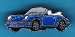 1 PIN'S //  ** PORCHE 911 CARRERA / CABRIOLET ** - Porsche