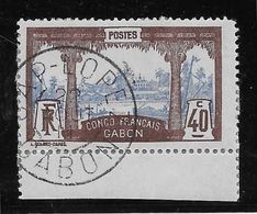 Gabon N°42 - Oblitéré - TB - Usati