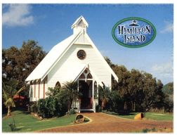 (A 38) Australia - QLD - Hamilton Island Chapel (with Stamp) - Mackay / Whitsundays