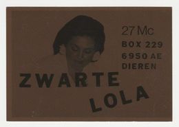 QSL Card 27MC Zwarte Lola Dieren (NL) - CB