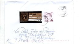 LUXEMBOURG LETTRE POUR LA FRANCE 2015 - Lettres & Documents