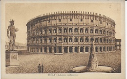 Rome - Roma -  Colosseo Restaurato (incisione) - Colosseum