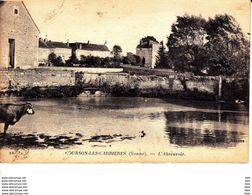 89 . Yonne : Courson Les Carrieres : L' Abreuvoir . - Courson-les-Carrières