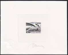 ST. PIERRE & MIQUELON (2004) Atlantic White-sided Dolphin (Lagenorhynchus Acutus) . Die Proof In Black Signed. #770 - Non Dentelés, épreuves & Variétés