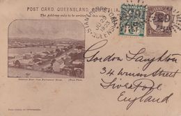 QUEENSLAND 1903   ENTIER POSTAL/GANZSACHE/POSTAL STATIONARY CARTE ILLUSTREE DE STANTHORPE - Cartas & Documentos