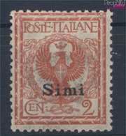 Ägäische Inseln 3XII Postfrisch 1912 Aufdruckausgabe Simi (9465599 - Egée (Simi)