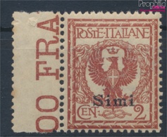 Ägäische Inseln 3XII Postfrisch 1912 Aufdruckausgabe Simi (9465606 - Egée (Simi)