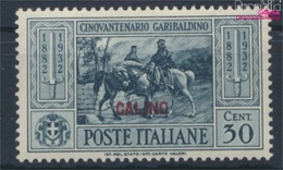 Ägäische Inseln 91I Mit Falz 1932 Garibaldi Aufdruckausgabe Calino (9465427 - Aegean (Calino)