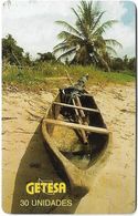 Equatorial Guinea - GETESA - Wooden Boat - SC7, 30Units, Used - Guinée-Equatoriale