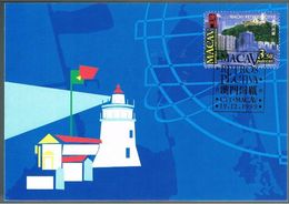 Macau, 1999, Maximum Card - Cartes-maximum