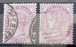 INGLATERRA - IVERT Nº 72 Y Nº 73 - USADOS - LOS DE LA FOTO - Used Stamps