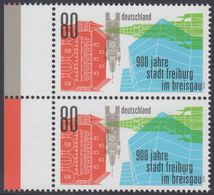 !a! GERMANY 2020 Mi. 3553 MNH Vert.PAIR W/ Ieft Margins (a) - Town Ordinances And Privileges For Freiburg/Breisgau - Neufs