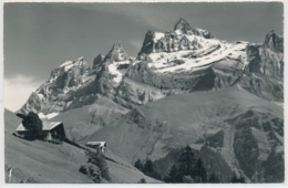 Aux Environs De Champéry - Les Dents Du Midi Und K-Stempel Champéry - Champéry