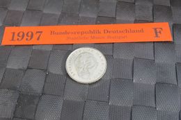 2 Deutsche Mark; 1997, Ludwig Erhard; Münze F; Stg, MiNr. 74; Jaeger-Nr. 445 - 1 Pfennig