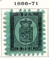 1866 - FINLANDIA - Mi. Nr. 6B -  S.G. -  (UP.70.43) - Ongebruikt