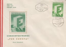 Enveloppe  FDC  1er  Jour    AUTRICHE   EUROPA    1959 - 1959