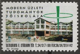 EDUTUS Modern Business High School University TATABÁNYA 1990's Hungary LABEL CINDERELLA VIGNETTE - MNH - Otros & Sin Clasificación