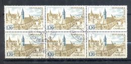 Bloc Oblitéré - Bloc De 6 Timbres - ABBAYE DE CHARLIEU Y&T 1712 - Date D'Emission 1972 - (1) - Afgestempeld