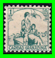 ESPAÑA GUERRA CIVIL 1936 GRANADA (SELLO PROVINCIAL) GÁLVEZ 315 - Steuermarken/Dienstmarken