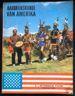 (314) Aardrijkskunde Van Amerika - De Lombard TINTIN - KUIFJE Uitgave - Deel II -1963 - Geografía