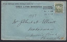 NEW ZEALAND PRIVATELY PRINTED STATIONERY GREY LYNN BOROUGH COUNCIL - Covers & Documents