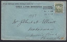 NEW ZEALAND PRIVATELY PRINTED STATIONERY GREY LYNN BOROUGH COUNCIL - Cartas & Documentos