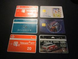 Lot De 19 Télécarte Phonecard Belgique - Colecciones