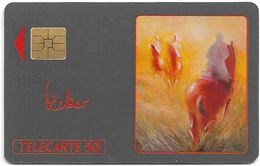 Monaco - ME4 - Randonnée, Michel Becker - Solaic Afnor, 04.1991, 50Units, 11.000ex, Used - Monaco