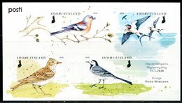 XB0984 Finland 2020 Various Forest Birds S/S - Unused Stamps