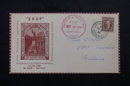 CANADA  - Enveloppe De La 3ème Exposition Philatélique De Montréal En 1938 -  L 64374 - Briefe U. Dokumente