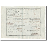 France, Traite, Colonies, Isle De Bourbon, 3000 Livres Tournois, 1780, SUP - ...-1889 Circulated During XIXth