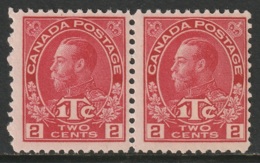 Canada Sc MR3 War Tax Pair MNH - Oorlogsbelastingen