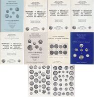 Lot 8 Catalogues Vente Numismate - Français