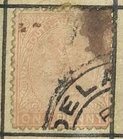 SOUTH AUSTRALIA,ONE PENNY,QUEEN VICTORIA-USED STAMP - Usati