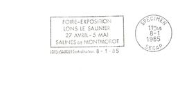 Département Du Jura - Lons Le Saunier - Flamme Secap SPECIMEN - EMA ( Maquina De Huellas A Franquear)